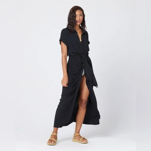 L space Prism shirt dress coverup - Picture 3 of 8